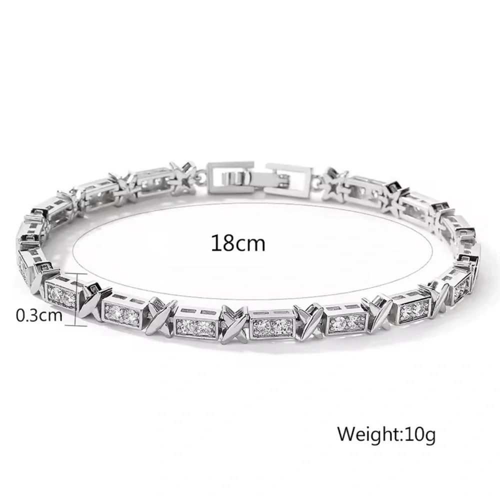 🔥 NEW | 18K Gold Plated Bracelet with with Cubic Zirconia 💎 - Picture 4 of 5